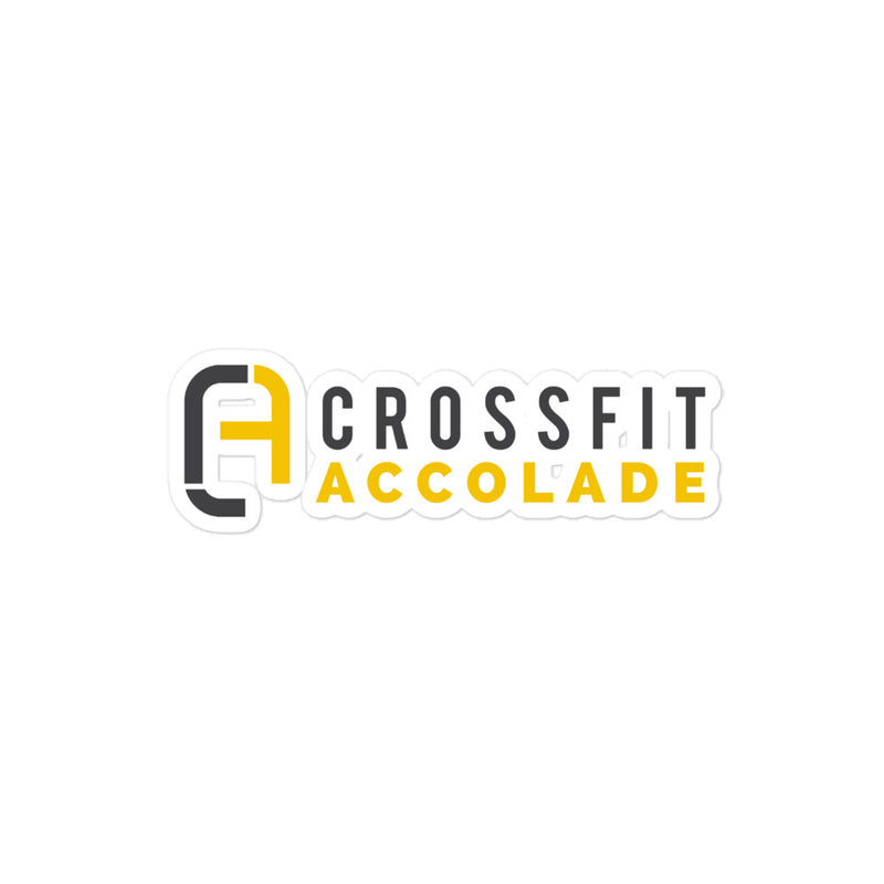 CrossFit Accolade Sticker