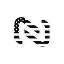 CrossFit Never Broken Flag Bubble-Free Sticker