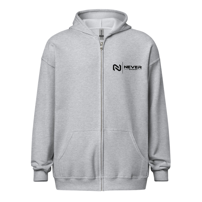 CrossFit Never Broken Zip Hoodie