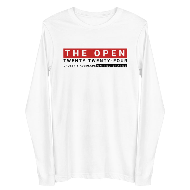 CrossFit Accolade The Open 2024 Long Sleeve Tee
