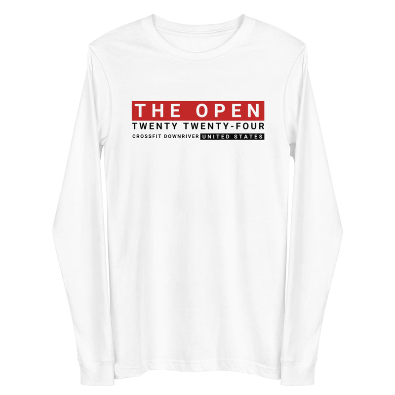 CrossFit Downriver The Open 2024 Long Sleeve Tee