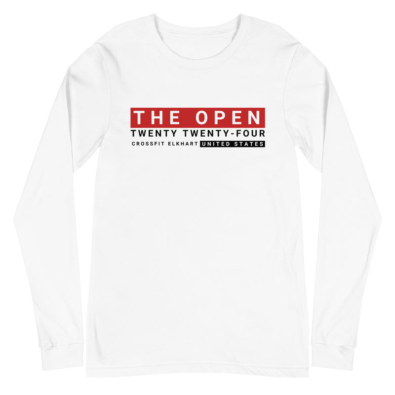 CrossFit Elkhart The Open 2024 Long Sleeve Tee