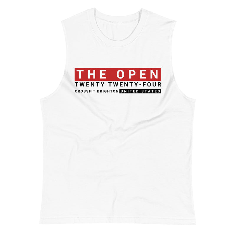 CrossFit Brighton The Open 2024 Men's Muscle Shirt