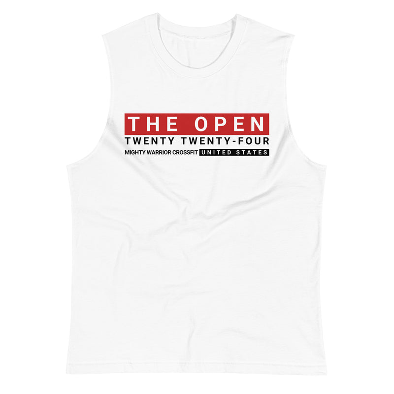 Mighty Warrior CrossFit The Open 2024 Men's Muscle Shirt