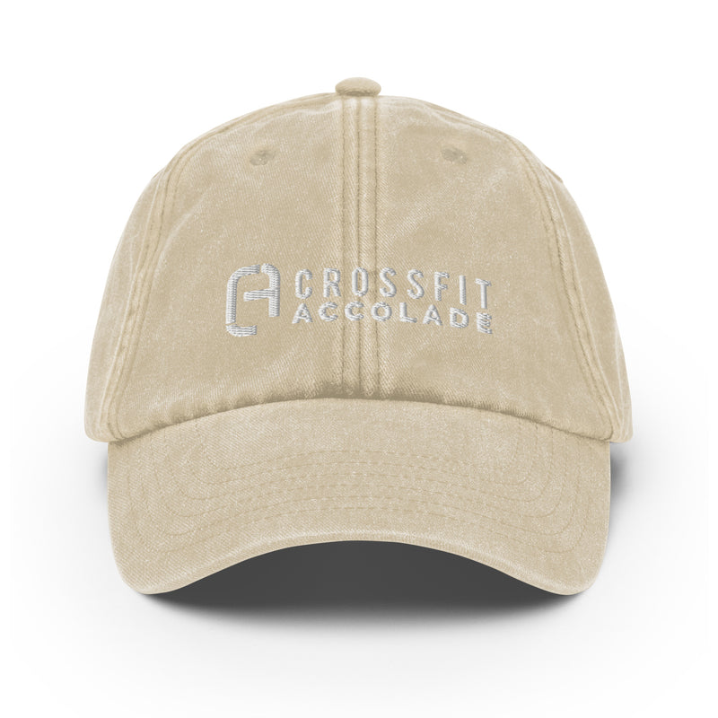 CrossFit Accolade Embroidered Vintage Dad Hat