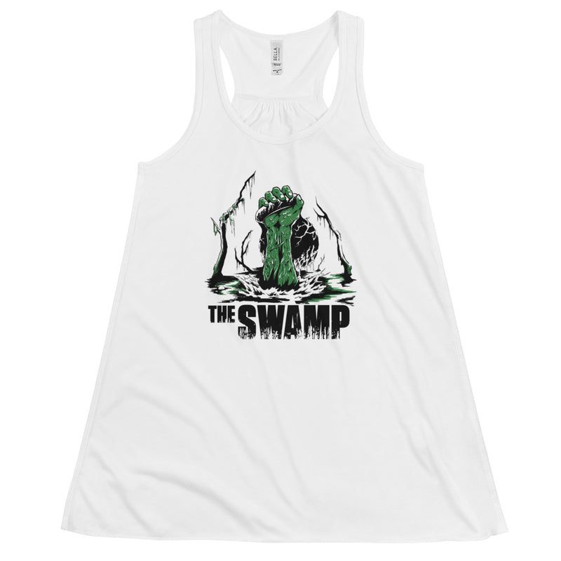 The Swamp Arm Ladies Flowy Racerback Tank