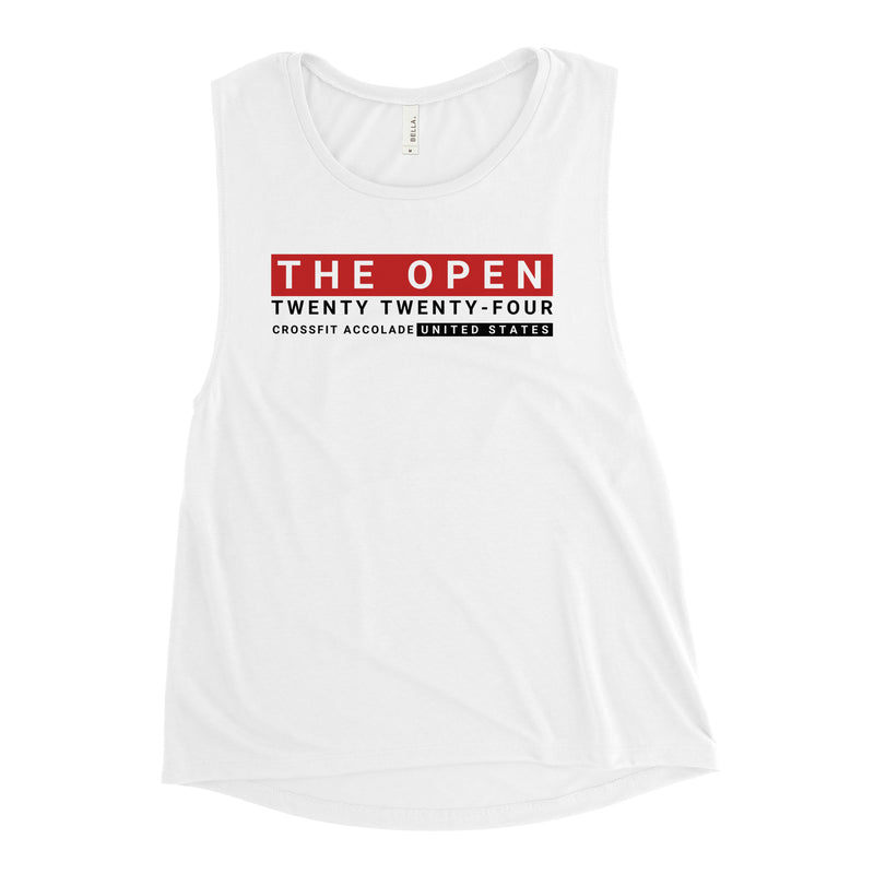 CrossFit Accolade The Open 2024 Women's Muscle Tank