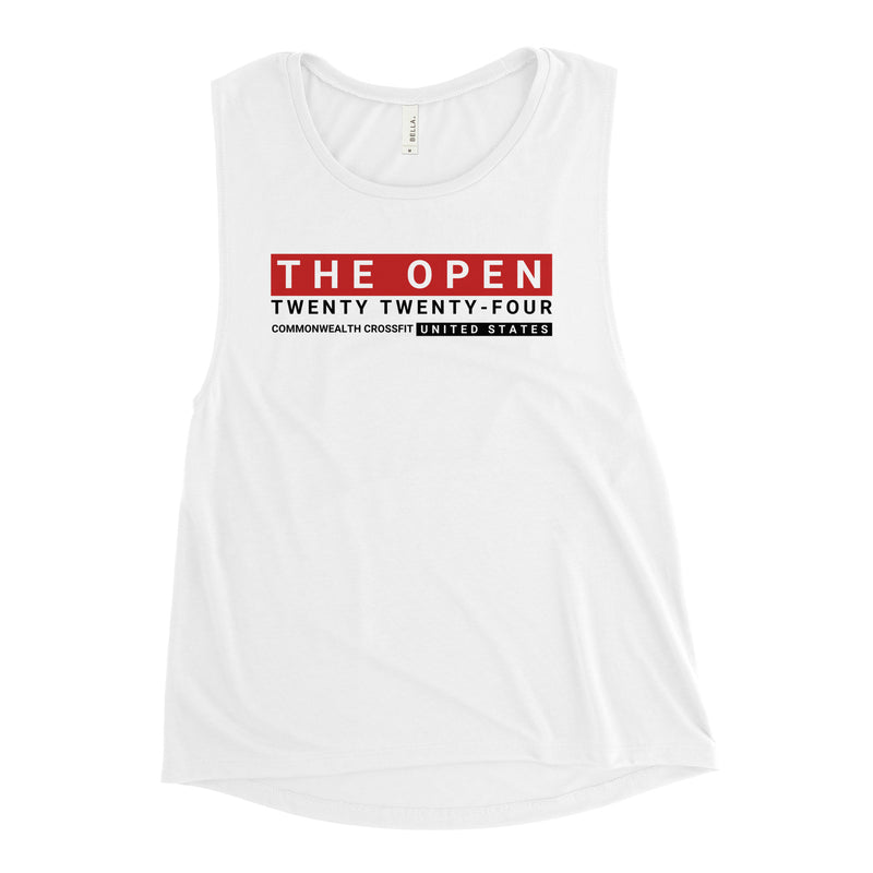 Commonwealth CrossFit The Open 2024 Women's Muscle Tank