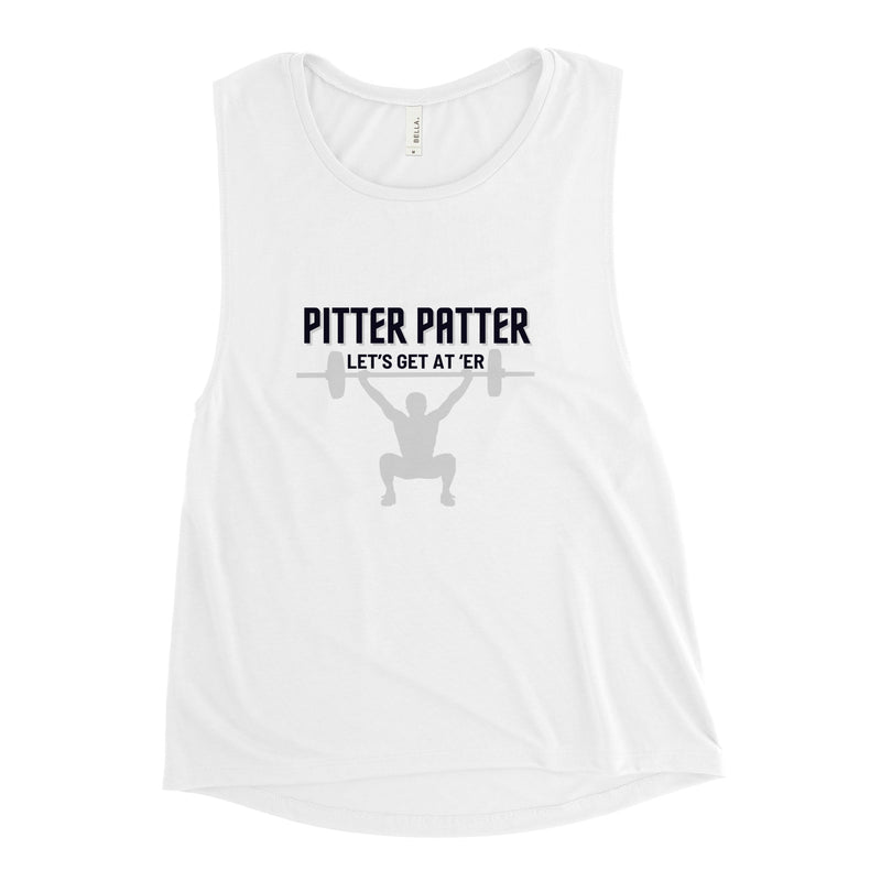 CrossFit Novi - Pitter Patter Women's Muscle Tank