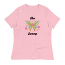 The Swamp Butterfly Ladies Relaxed Tee