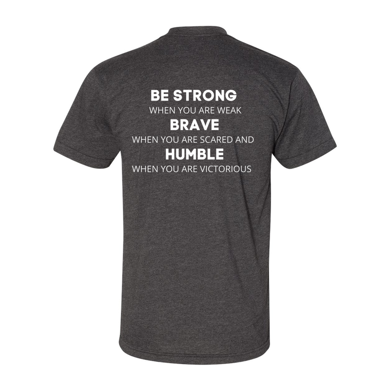 CrossFit Shift Strong Brave Humble 50/50 Tee