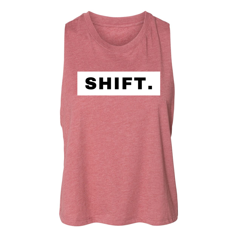 Shift Patch Flowy Muscle Cropped Tank
