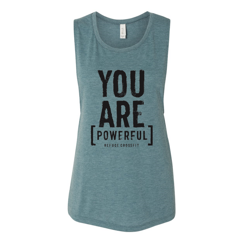 You Are Powerful Ladies Muscle Tank