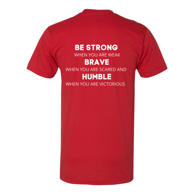 CrossFit Shift Strong Brave Humble 50/50 Tee