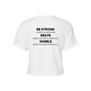 CrossFit Shift Strong, Brave, Humble Crop Top