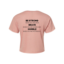 CrossFit Shift Strong, Brave, Humble Crop Top