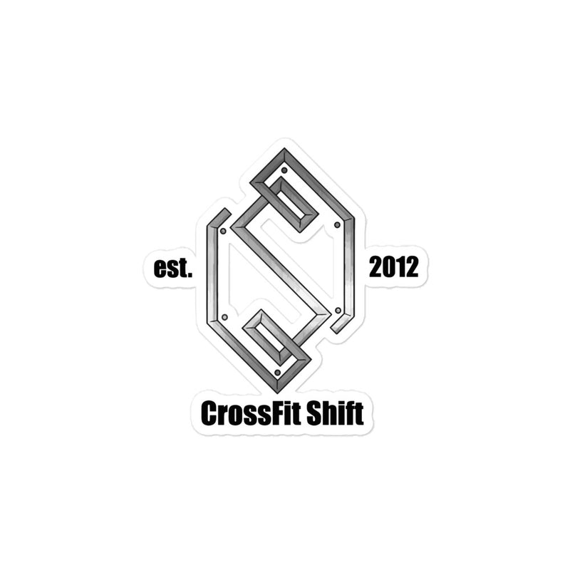 CrossFit Shift Steel Sticker