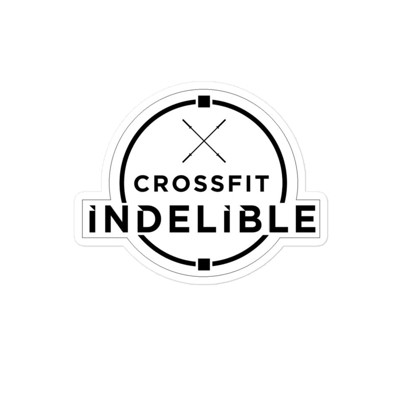CrossFit Indelible Sticker