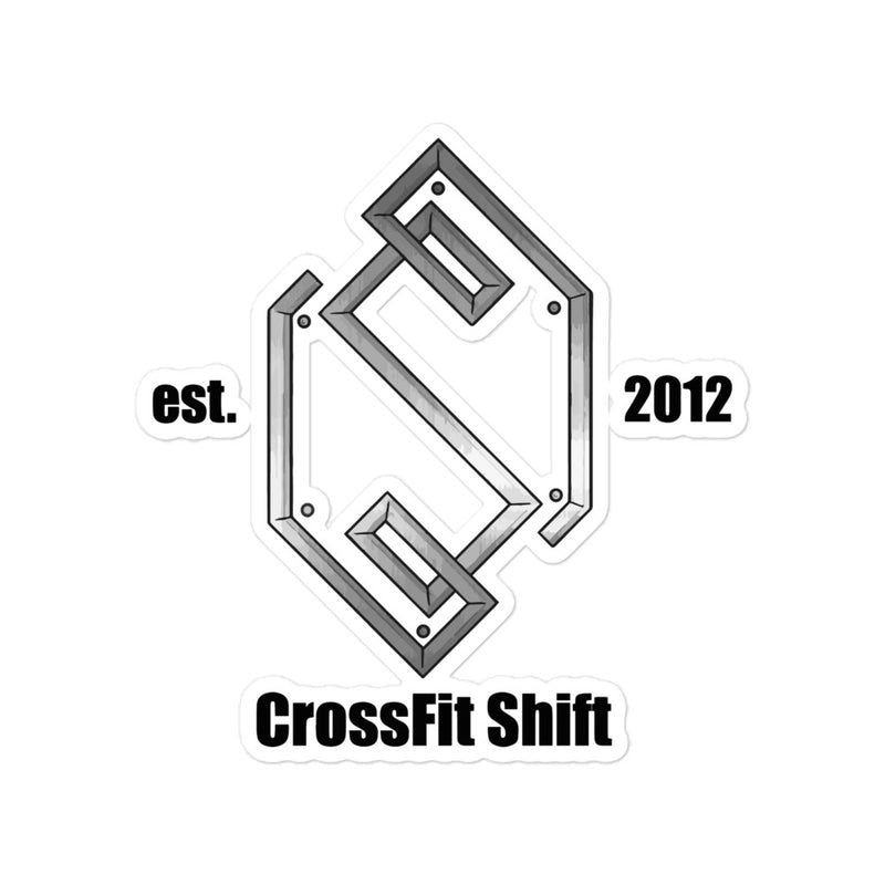 CrossFit Shift Steel Sticker