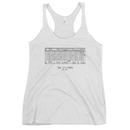 Core City Fitness Brick by Brick Racerback Tank