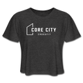 Core City Crossfit Cropped T-Shirt - Women's - deep heather