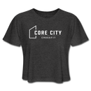 Core City Crossfit Cropped T-Shirt - Women's - deep heather
