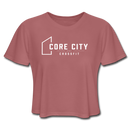 Core City Crossfit Cropped T-Shirt - Women's - mauve