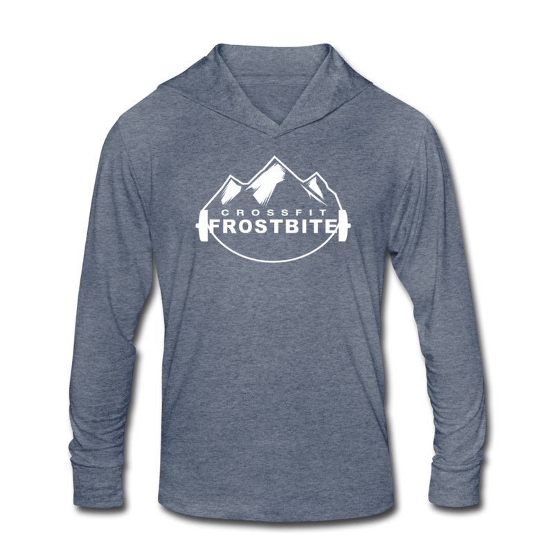 CrossFit Frostbite Basic Hooded Long Sleeve - heather blue
