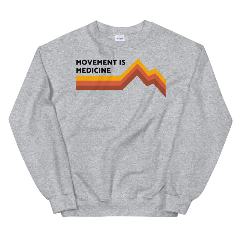 Primary Prevention Physiotherapy Movement is Medicine Crew Neck