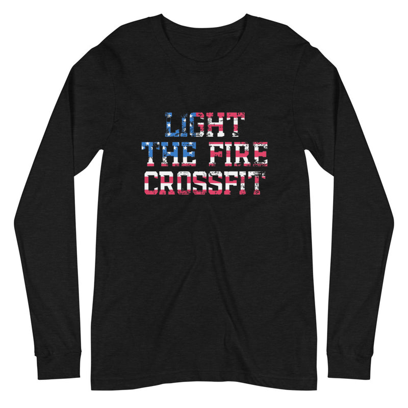 Light The Fire CrossFit Basic American Long Sleeve