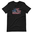 Light The Fire CrossFit American Tee