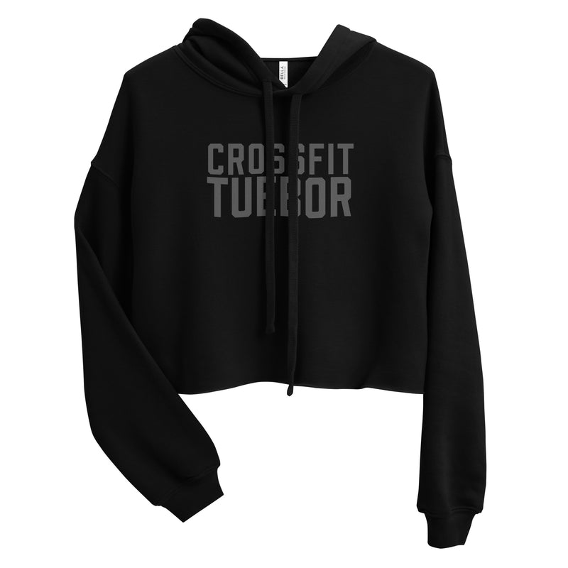 CrossFit Tuebor Monochromatic Crop Hoodie