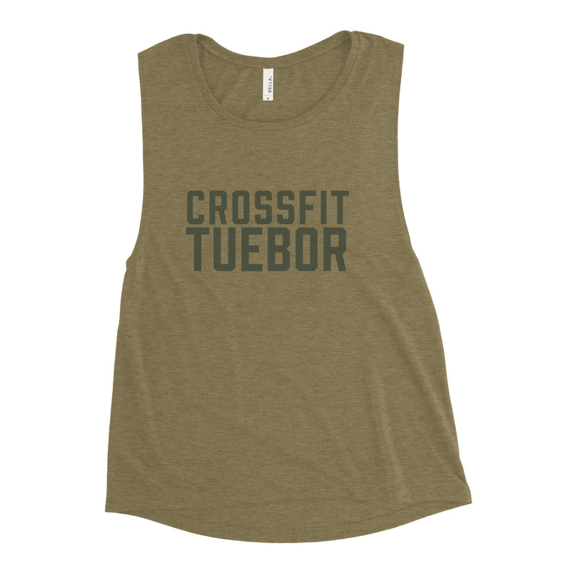 CrossFit Tuebor Monochromatic Ladies’ Muscle Tank