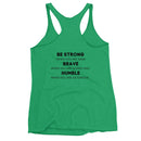 CrossFit Shift Strong, Brave, Humble Racerback Tank