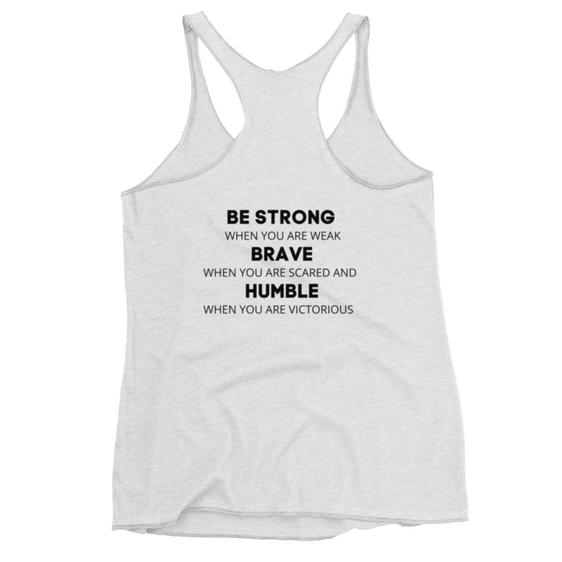 CrossFit Shift Strong, Brave, Humble Racerback Tank