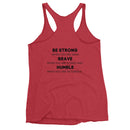 CrossFit Shift Strong, Brave, Humble Racerback Tank